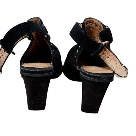 Jeffrey Campbell Black Ankle Boots with Silver Accents - Picture 6 of 10